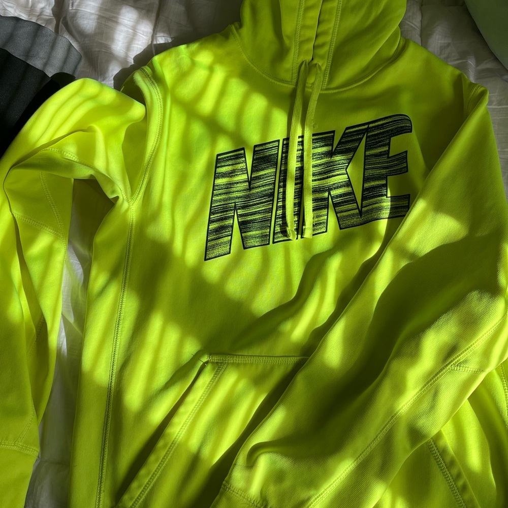 Nike Vibrant Lime Green Hoodie